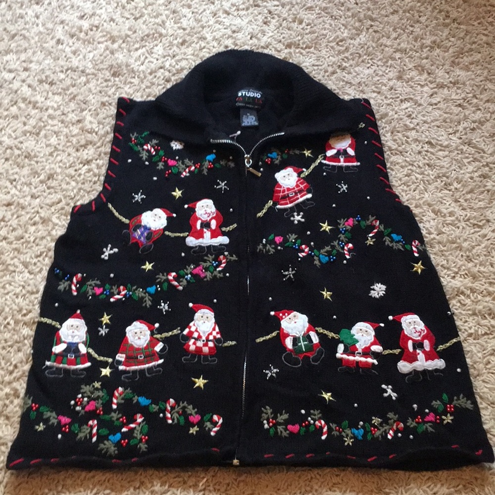Christmas sweater vest